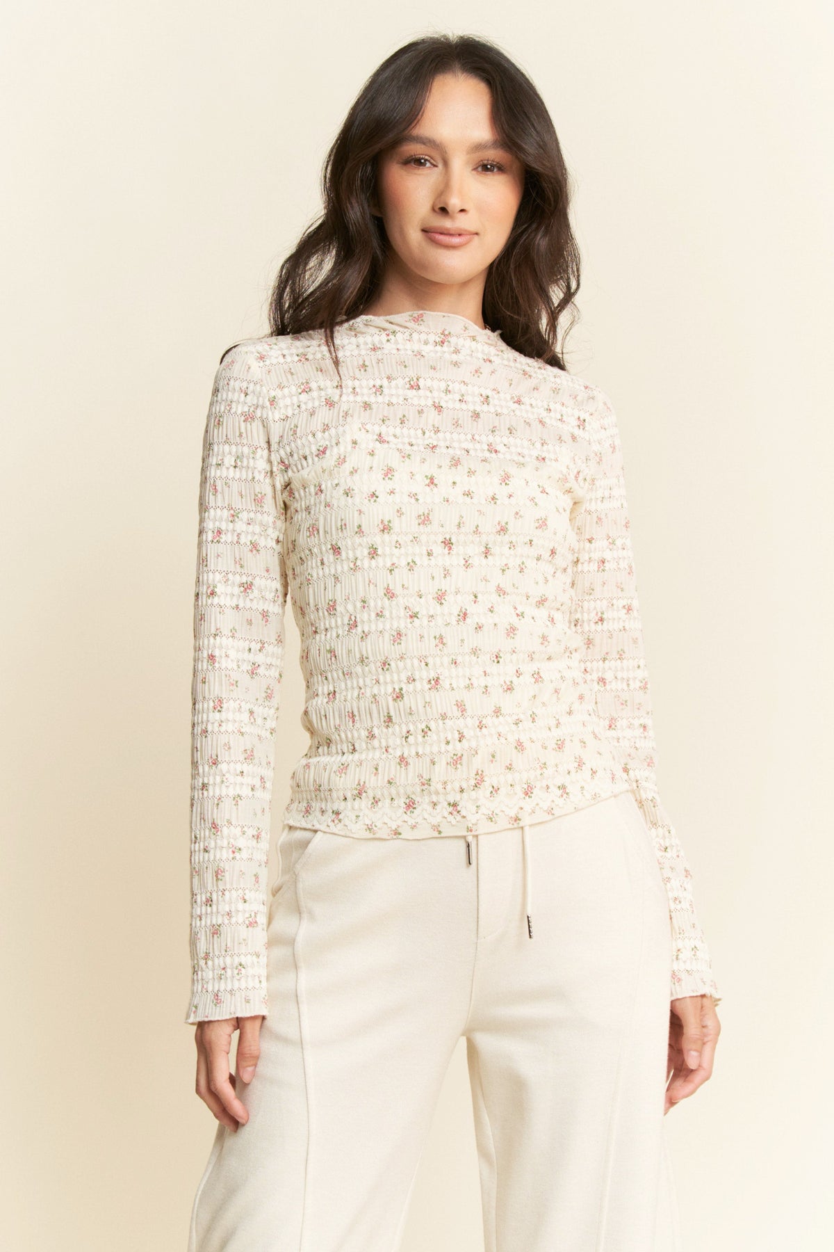 Elise Mesh Top
