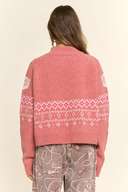 Cygnelle Sweater — Red back