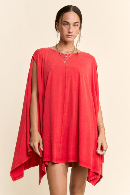 Tidefall Dress — Red front