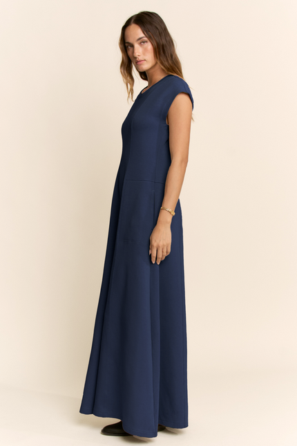 Avora Jumpsuit — Navy side