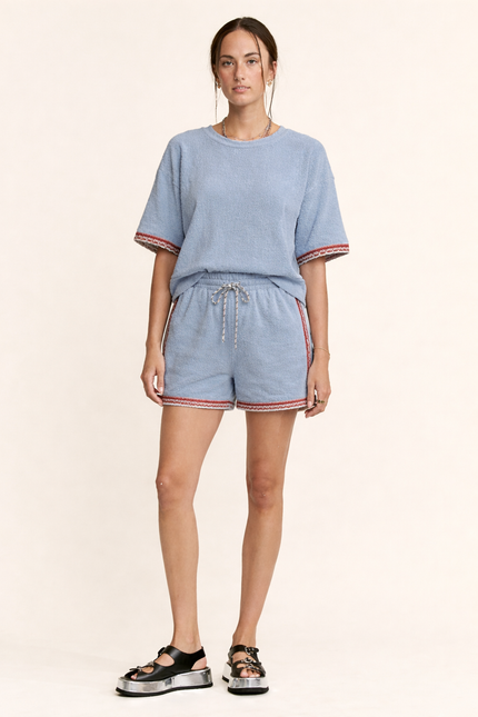 Celia Set — Blue Grey front