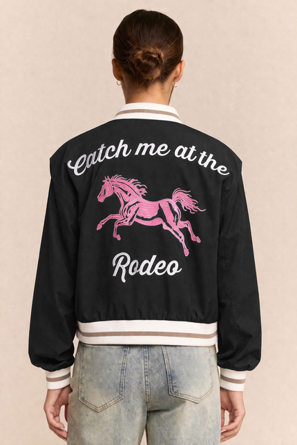 Bronco Jacket — Black back