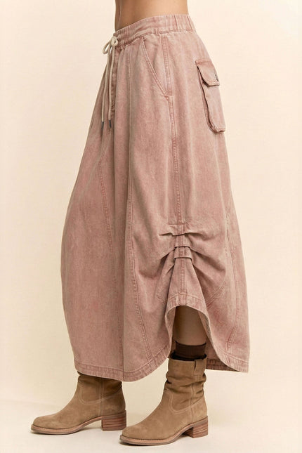 Orelune Skirt — Pink side