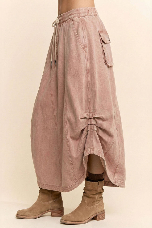 Orelune Skirt — Pink side