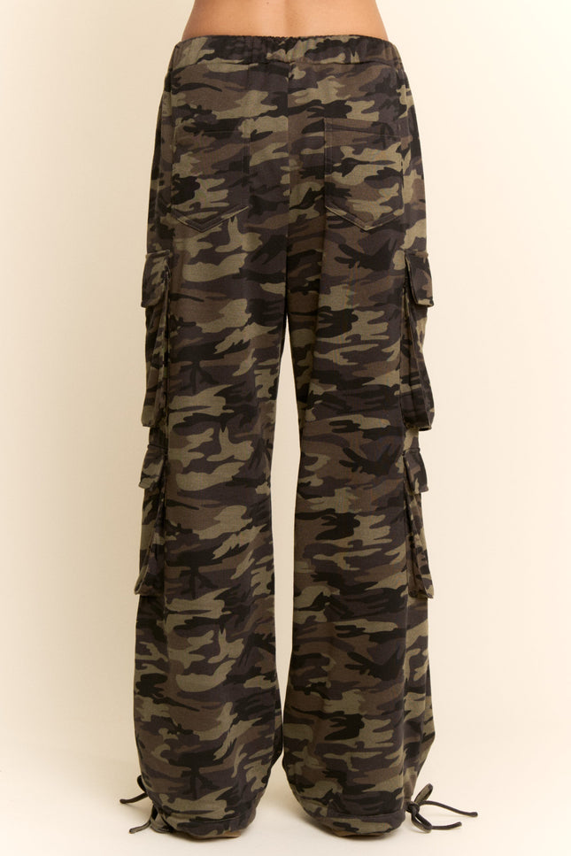 Scout Cargo Pants — Dark Forest Camo back