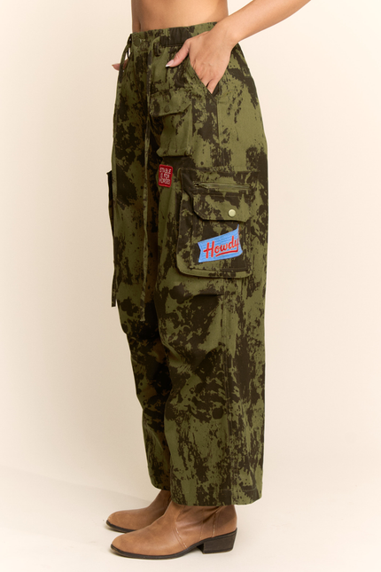 Caldera Pants — Army Green side
