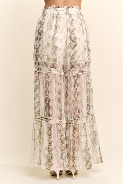 Faunelle Pants — Snake back