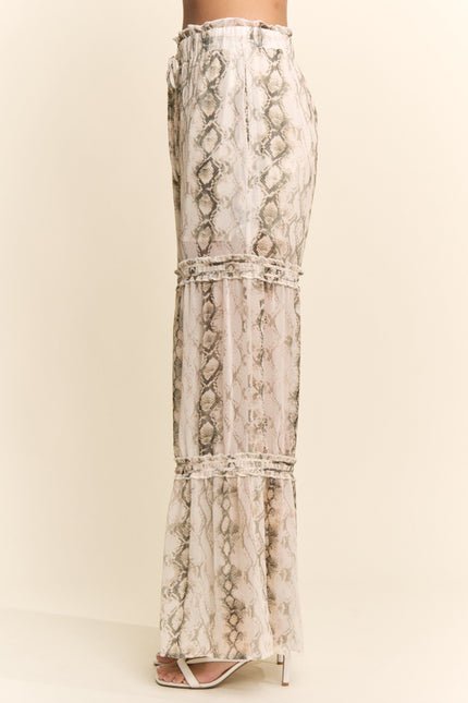 Faunelle Pants — Snake side
