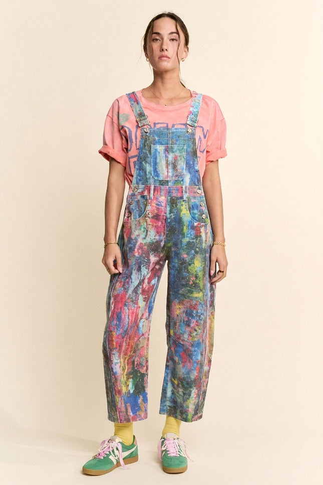 Juna Romper — Cobalt Pink front