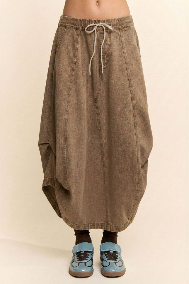 Orelune Skirt — Mocha front