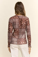 Cavessa Mesh Top