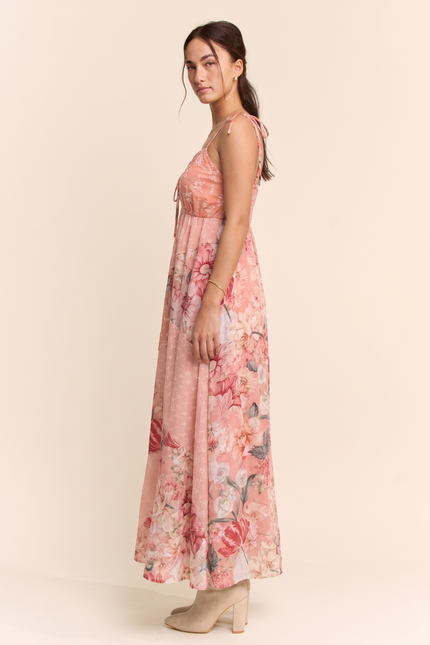 Eglantine Dress — Pink side