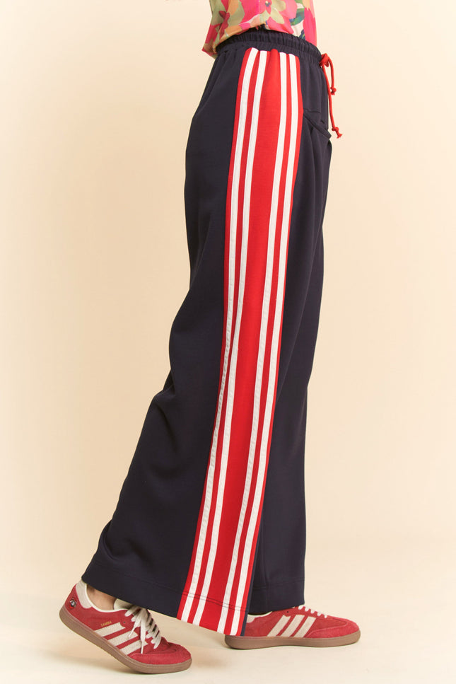 Exra Pants — Navy side
