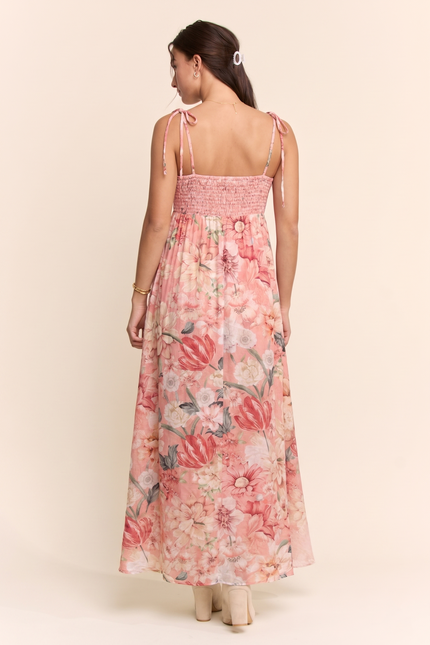 Eglantine Dress — Pink back