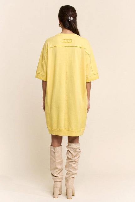 Olivane Dress — Butter Milk back