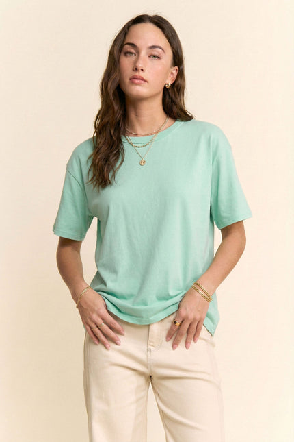 Mélisse Top — Mint front