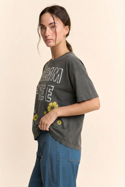 Daydream Top — Charcoal side