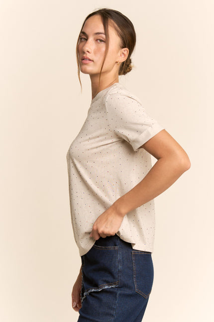 Kalia Top — Smoky Taupe side