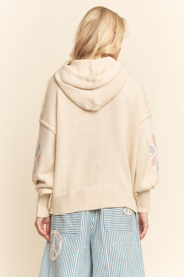 Cove Hoodie — White back