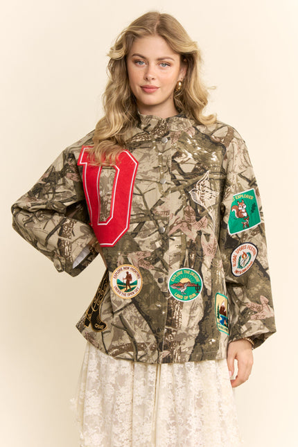 Outrider Jacket — Olive front
