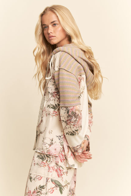 Fleur Atelier Jacket — Cream side