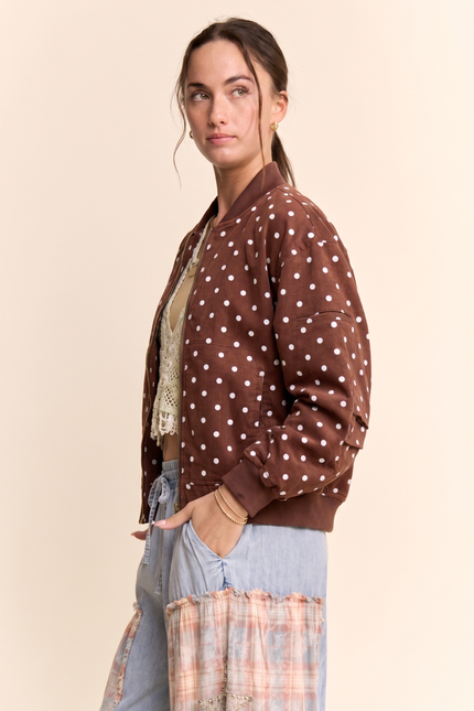 Verity Jacket — Mocha side