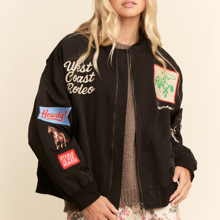Carter Jacket — Black front