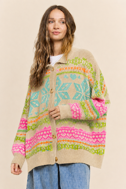 Frostelle Jacket — Taupe front
