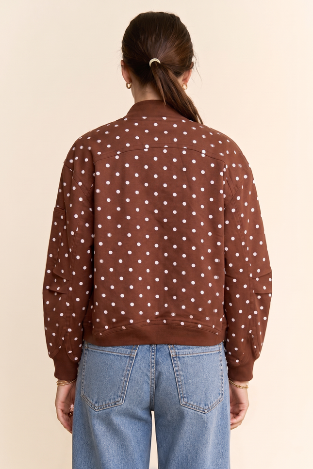 Verity Jacket — Mocha back