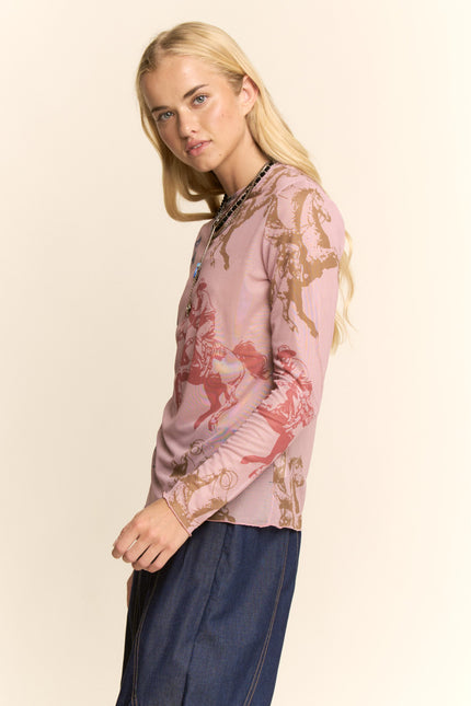 Ryth Mesh — Dusty Pink side