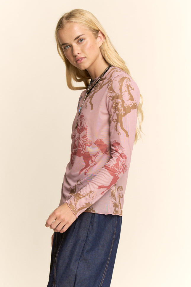 Ryth Mesh — Dusty Pink side