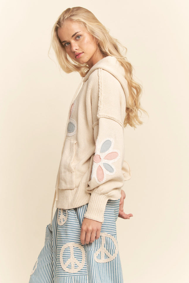 Cove Hoodie — White side