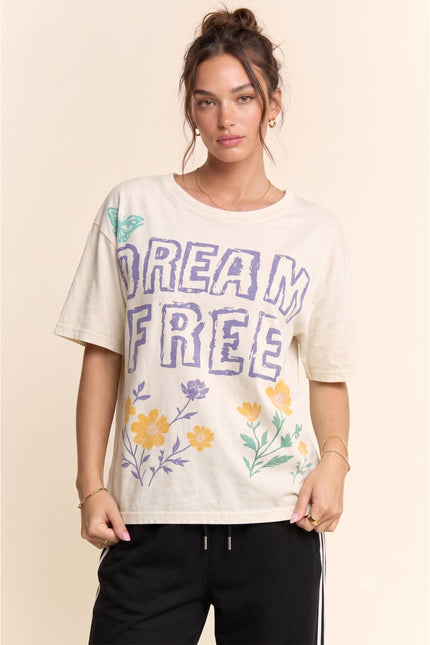 Daydream Top — Off White front