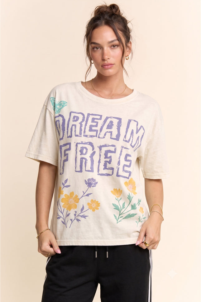 Daydream Top — Off White front