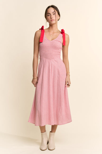 Regatta Dress — Red front