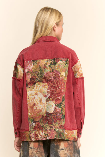 Viresta Jacket — Wine back