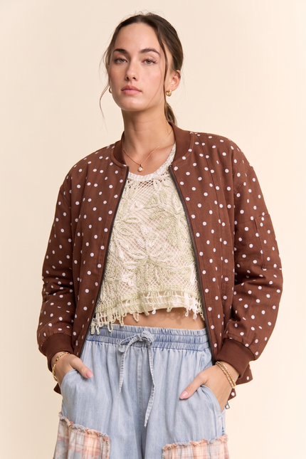 Verity Jacket — Mocha front