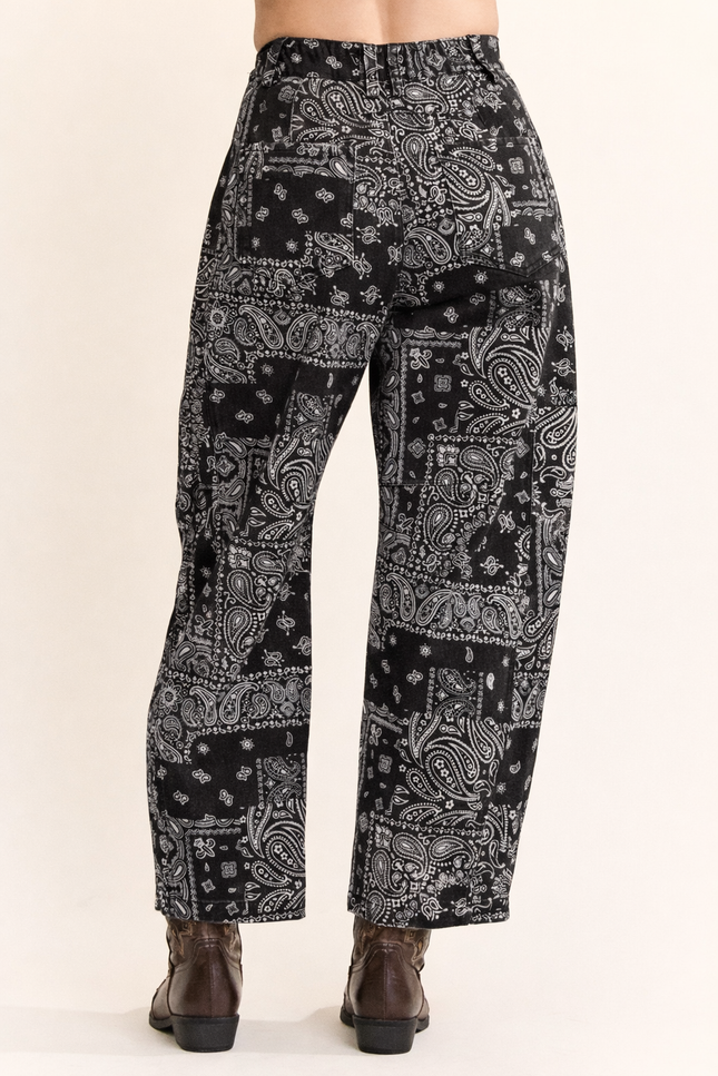 Bandelier Jeans — Black back