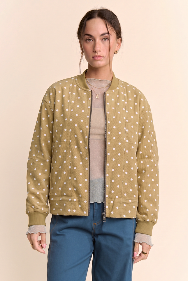 Verity Jacket — Taupe front