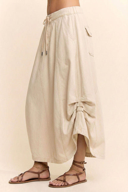 Orelune Skirt — Ivory side