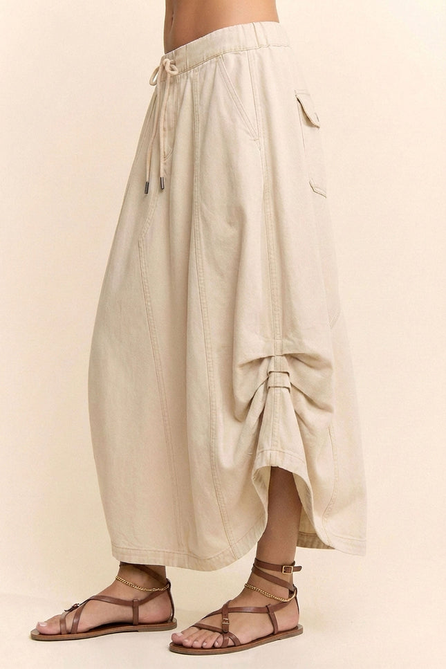 Orelune Skirt — Ivory side