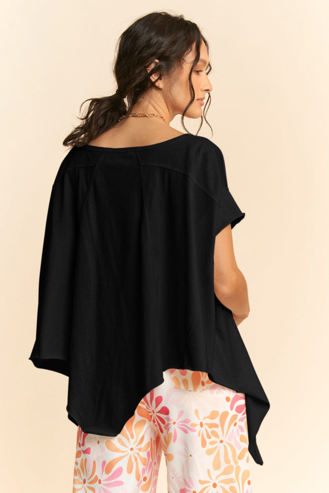 Arielle Top — Black back