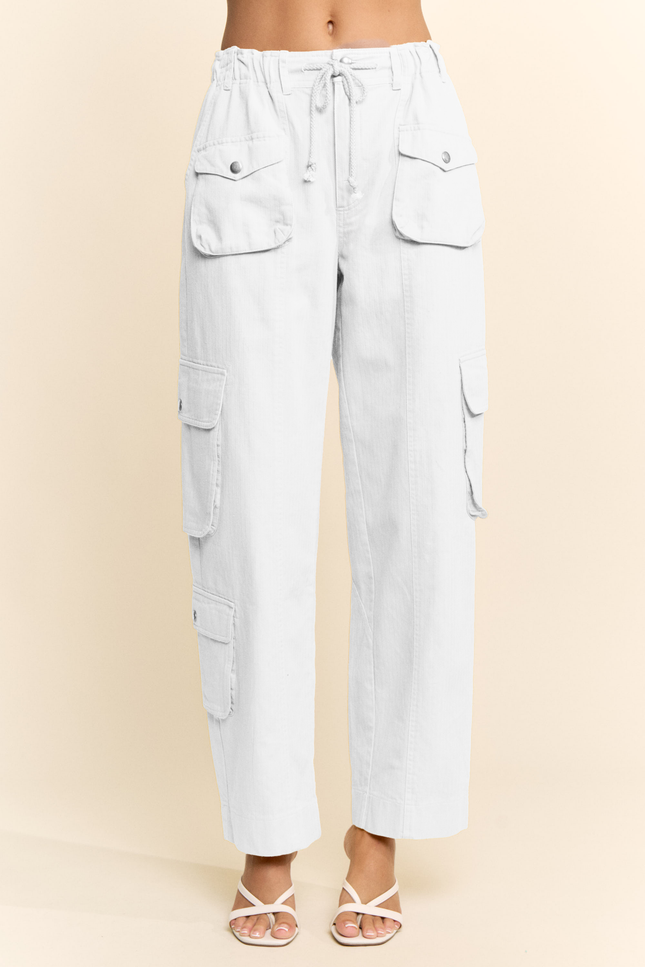 Aldenne Pants — White front