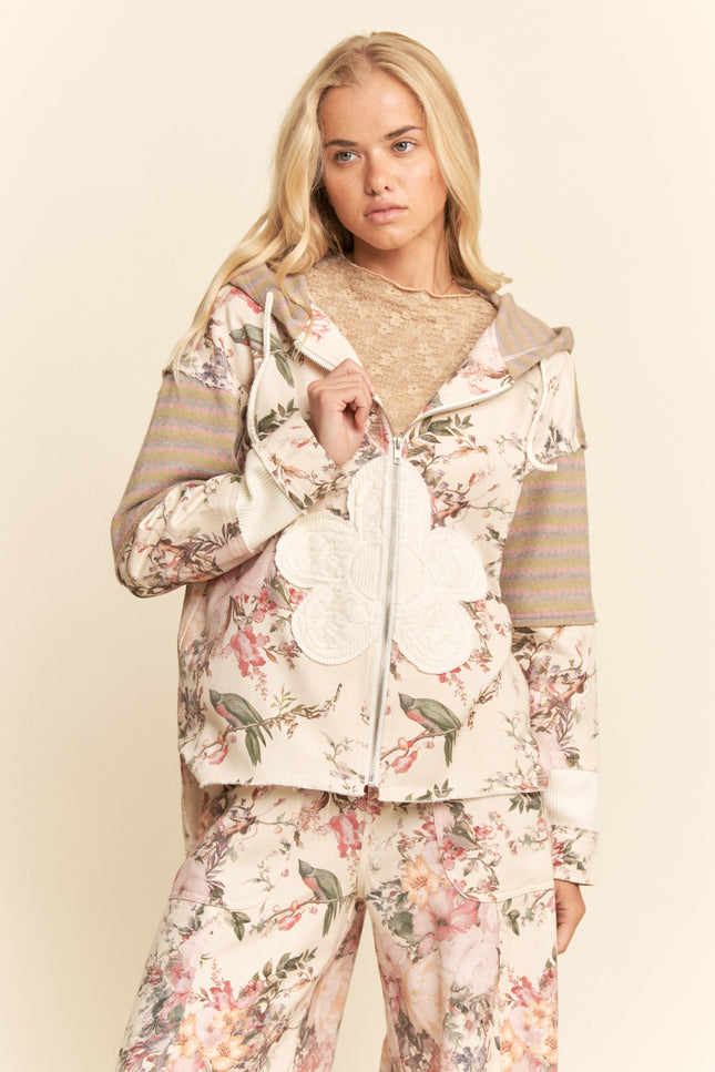 Fleur Atelier Jacket — Cream front