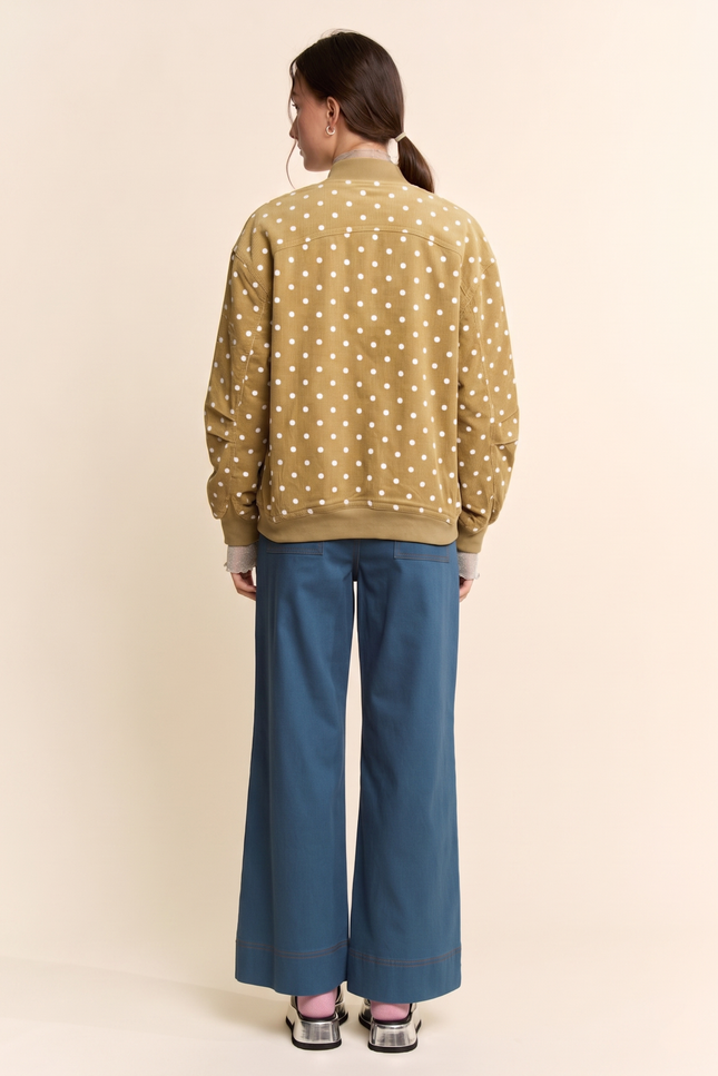 Verity Jacket — Taupe back