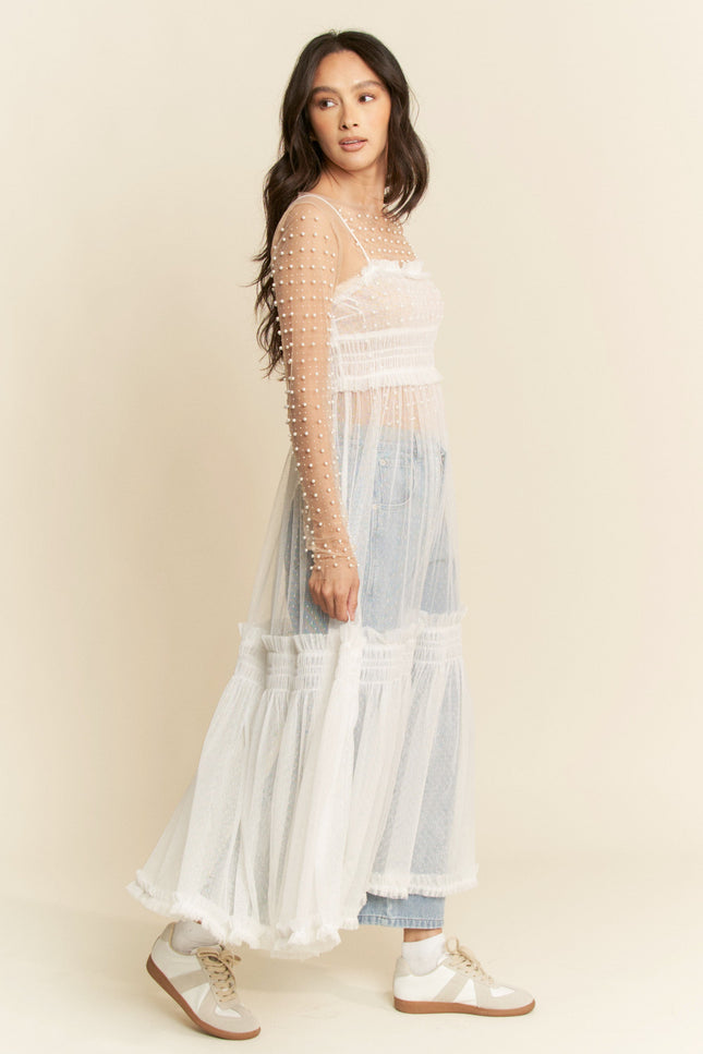 Vespera Dress — White side