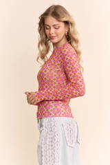 Parterre Mesh Top