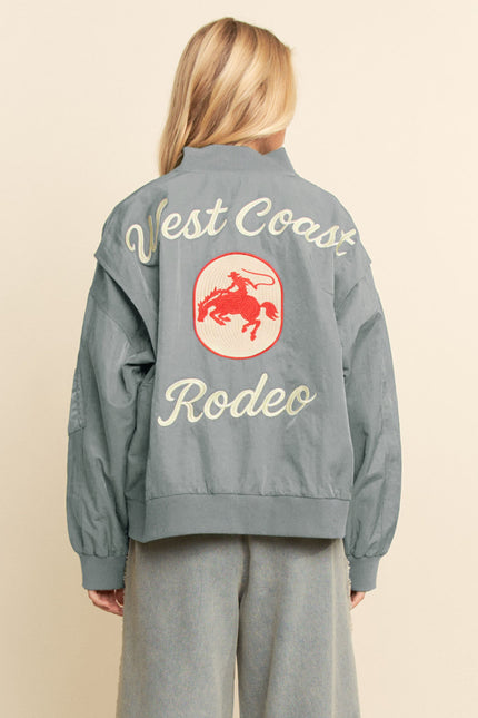 Carter Jacket — Mint Sage back