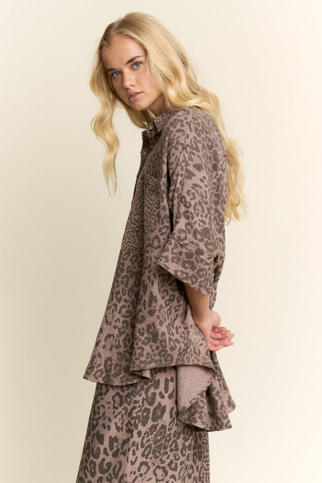 Pardus Top — Mocha Leopard side