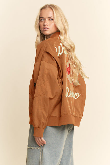 Carter Jacket — Burnt Orange side